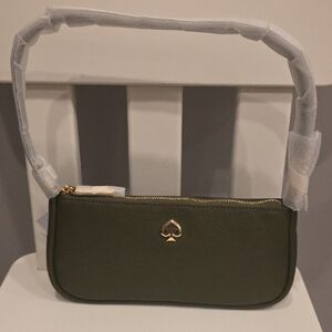 NWT Kate Spade Kayla Convertible Wristlet In Seaweed Color